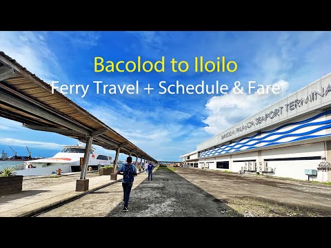 Viagem de balsa de Bacolod para Iloilo + horário e tarifa