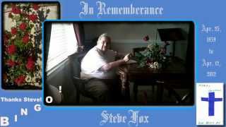 preview picture of video 'In Rememberance of Steve Fox - 2012'