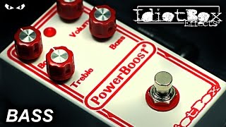 Video thumbnail for Idiotbox Effects PowerBoost - BASS Demo by MrExcane