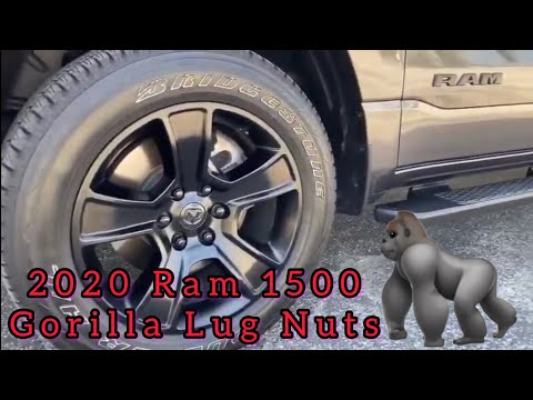 2020 Ram 1500  Gorilla Lug Nuts