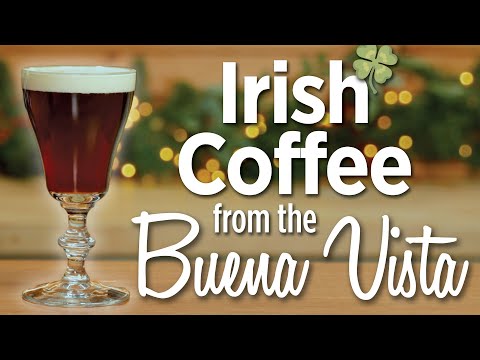 The GREATEST hot cocktail in the world! Irish Coffee from San Francisco