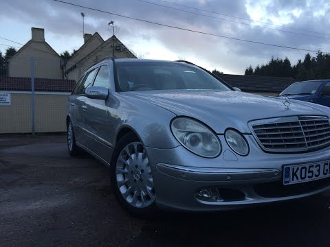2003 MERCEDES BENZ E500 ELEGANCE ESTATE CAR REVIEW
