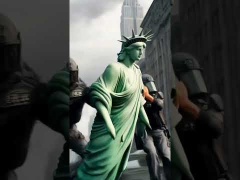 As its name suggests: Statue of Liberty!