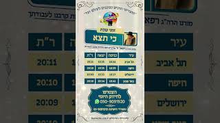 זמני שבת פרשת כי תצא (הרב רפאל זר) - התמונה מוצגת ישירות מתוך אתר האינטרנט יוטיוב. זכויות היוצרים בתמונה שייכות ליוצרה. קישור קרדיט למקור התוכן נמצא בתוך דף הסרטון