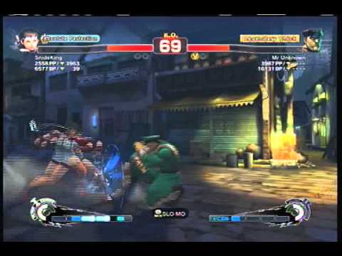 ssf4 ae snideking (sakura) vs mr unknown (bison)