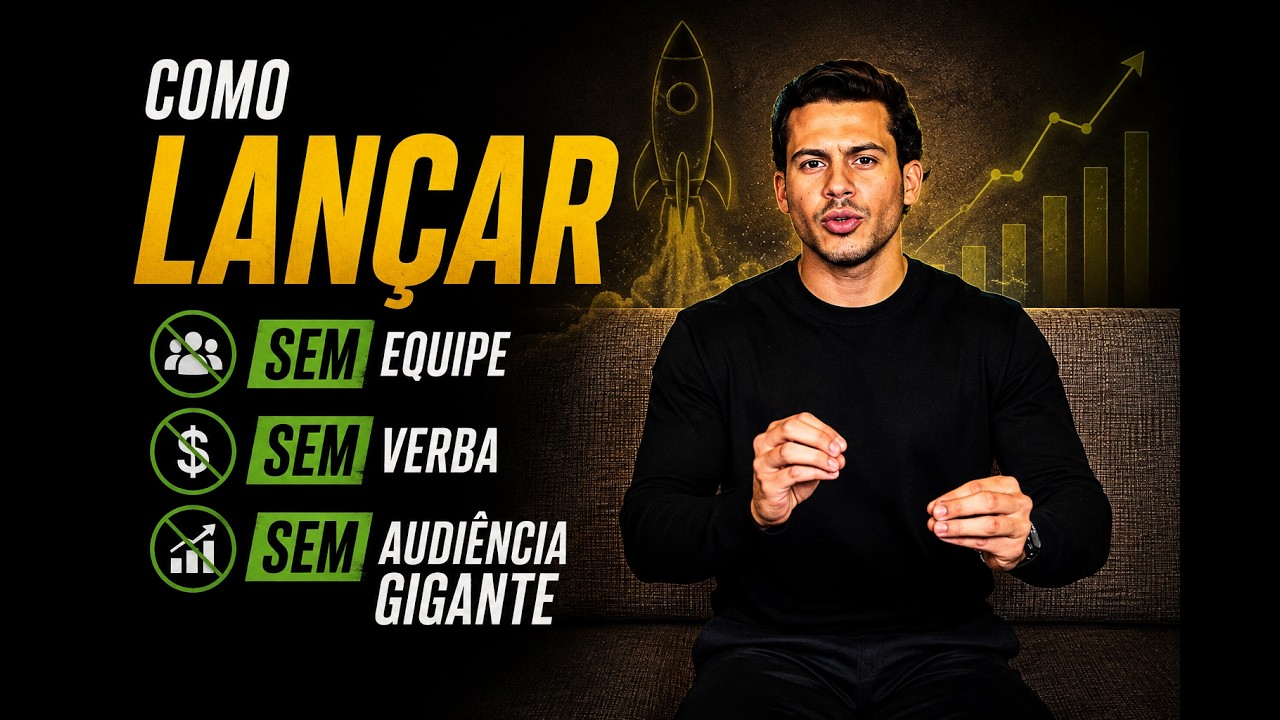 Como lançar sem EQUIPE, sem VERBA e sem AUDIÊNCIA