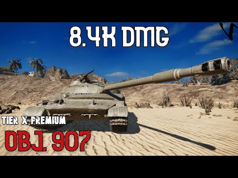 Object 907: 8.4K Damage: WoT Console - World of Tanks Console