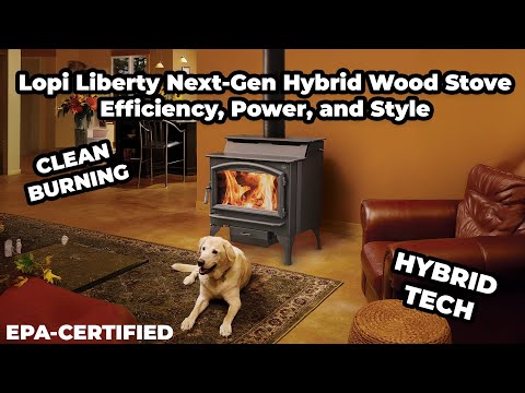 Lopi Liberty Next-Gen Hybrid Wood Stove: Efficiency, Power, and Style