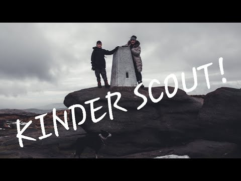 Kinder Scout (via Jacob's Ladder) 2022! - DRONE