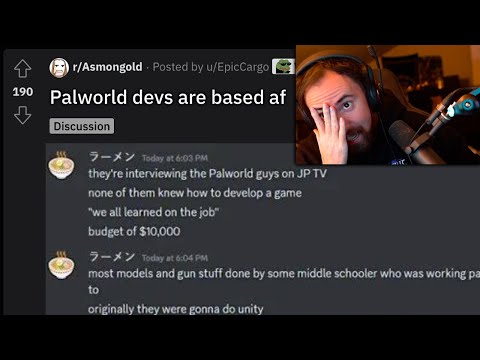 "Palworld devs are based af"
