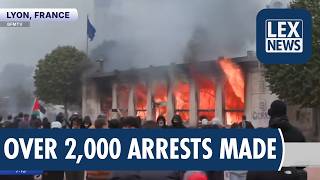 France grapples with rioting after cost-of-living protests turn violent
