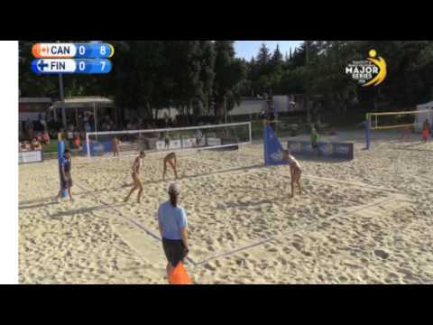 Humana-Paredes/Pischke CAN [18]-Lehtonen/Lahti FIN [20]-Porec Major 2016.06.30-Round 1