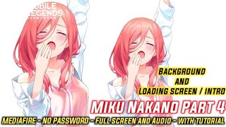 Download lagu Miku Nakano Part 4 Background and Loading Screen Intro Mobile Legends mp3