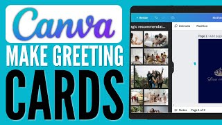 How To Make Greeting Cards In Canva