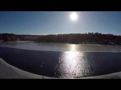Fort Meadow Reservoir Marlborough Drone Video.
