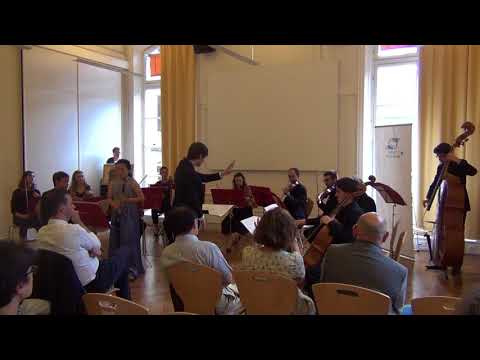 « Clôture du Deans’Forum »<br /> avec l’Orchestre de Chambre Quartier Latin<br />
Graciane Finzi, Concerto pour clarinette « De la terre à la vie »