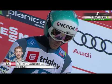 Michael Hayboeck - 239.5m - Planica 24.03.2021 - 2nd Training Round