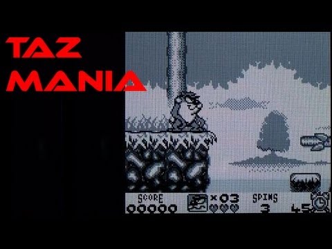 taz-mania gameboy