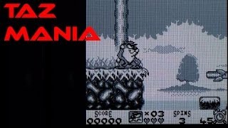 Taz-Mania: Christmas Island Adventures playing on the Game Boy
