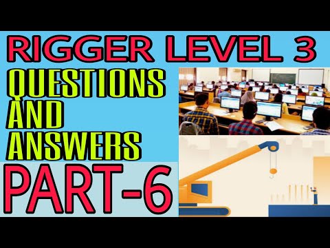 Saudi Aramco rigger level 3 exam test, Rigger 3 interview, Rigger Q/A, Rigger interview,