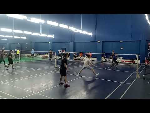 Badminton MuhibbahTeam Men's Double Social Sparring - Gan Yi Hern / Gary Ngo Vs Shane / Yik