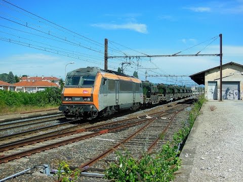 De magnifiques trains sur la PLM