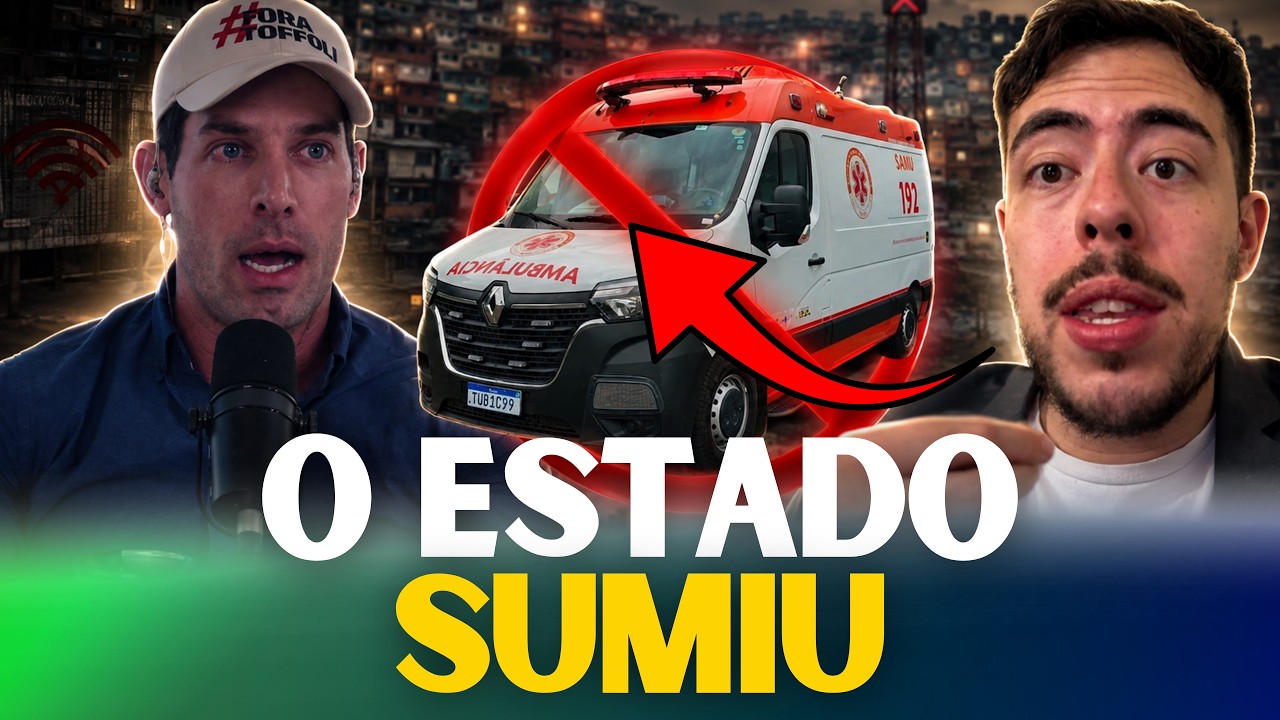 O ESTADO PARALELO TOMOU CONTA E ATÉ O SAMU DEIXOU DE ENTRAR...