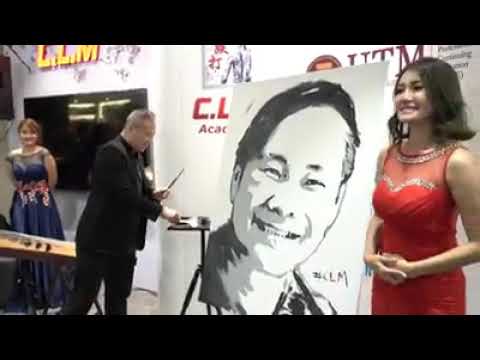 Throwback Year 2019- Surprise Art Performance For Master Chris Leong 马来西亚 梁潤江跌打師傅