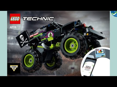 42118 A Monster Jam® Grave Digger® LEGO® Technic Manual at the Brickmanuals Instruction Archive
