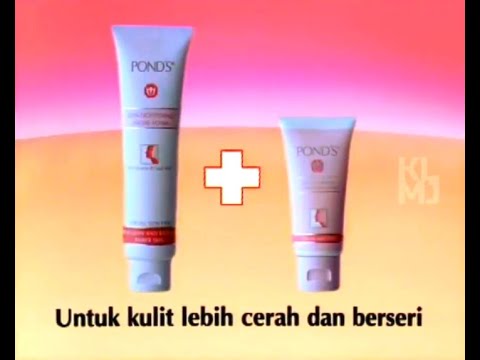 Pond's Skin Lightening Facial Foam 10s - Malaysia, 1998