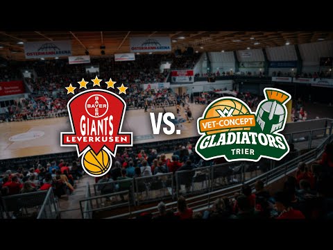 LIVE | BAYER GIANTS Leverkusen vs. VETCONCEPT Gladiators Trier | Testspiel