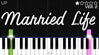 - Disney Pixar’s “Up” - Married Life | EASY Piano Tutorial
