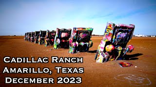 Cadillac Ranch - Amarillo, Texas - December 2023