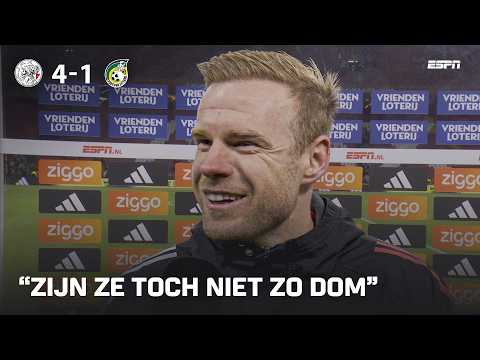 DAVY KLAASSEN plaagt SCORENDE AJAX-BELGEN 🤪 | Interview