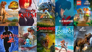 Top 10 Best DINOSSAUR Games To Play Right Now !