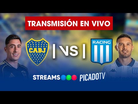 BOCA JUNIORS VS RACING CLUB EN VIVO | TORNEO APERTURA 2026 | PICADO TV