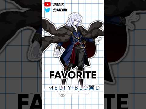 This Is My Favorite Melty Blood Type Lumina Character #jaeaik #meltyblood #mbtl #vlov #vlovmtbl