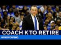 Duke Coach Mike Krzyzewski to Retire After Upcoming Season | CBS Sports HQ