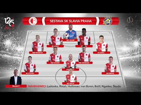 UEL Slavia - Maccabi: Sestava Slavie