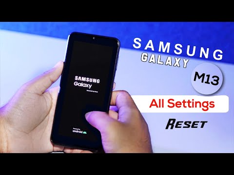 How to Reset Settings in Samsung Galaxy M13 | Samsung Galaxy M13 5G Phone Settings Reset Kaise Kare