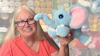 A Splooting Elephant! Nick! Tigger and More Crochet Plushies