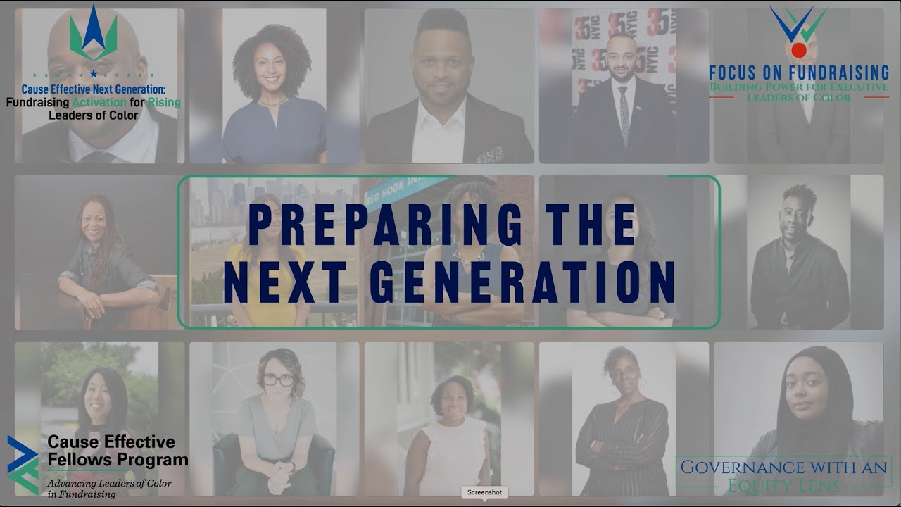 Preparing the Next Generation