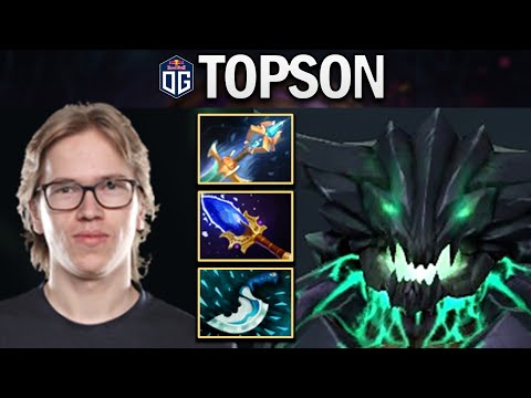 OG.TOPSON OUTWORLD DEVOURER WITH AGHANIMS - DOTA 2 7.27 GAMEPLAY