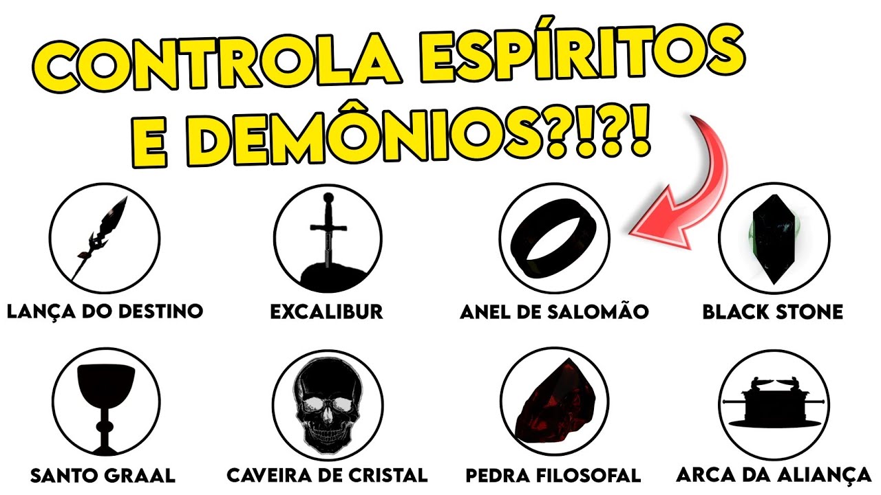 TODOS OS OBJETOS MÍSTICOS EXPLICADOS EM 7 MINUTOS