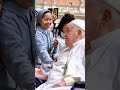 Even though Pope Leo wears a black watch just like Pope Francis, he still can't surpass him.#pope