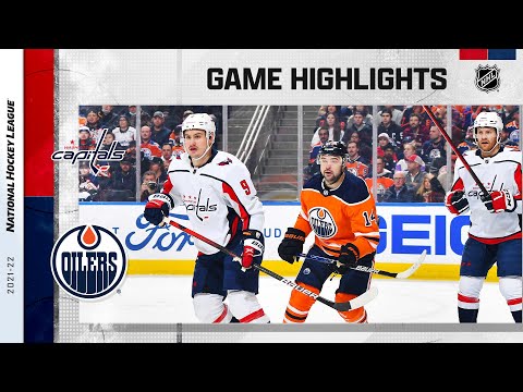 Capitals @ Oilers 3/9 | NHL Highlights 2022