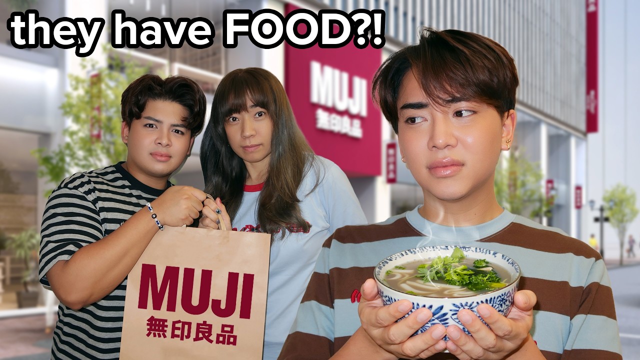 We Ate ONLY MUJI Food for 24 Hours in Japan