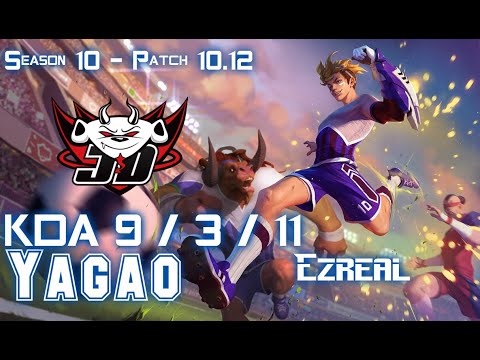 JDG Yagao EZREAL vs ZOE Mid - Patch 10.12 KR Ranked