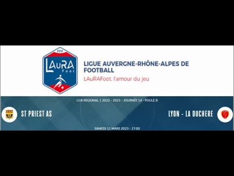 AS ST PRIEST VS LYON DUCHERE U18R1 J14