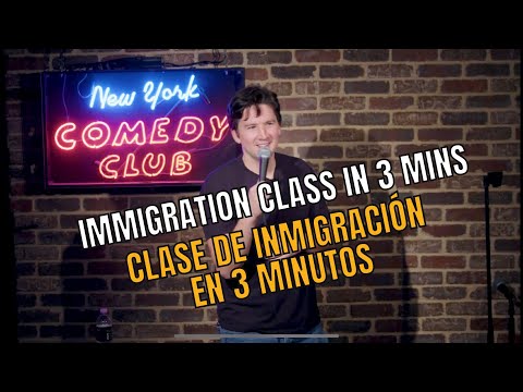 Aula de imigração americana em 3 minutos
